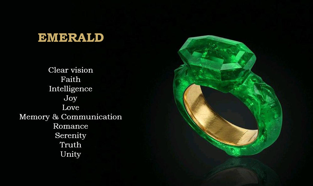 Emerald hot sale green birthstone