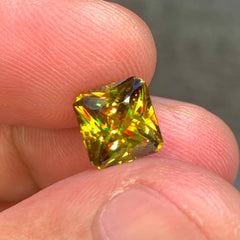 2-85-carats-natural-fire-sphene-radiant-cut-madagascar-gemstone