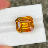 18.47 Carats Orange Sapphire Gemstone
