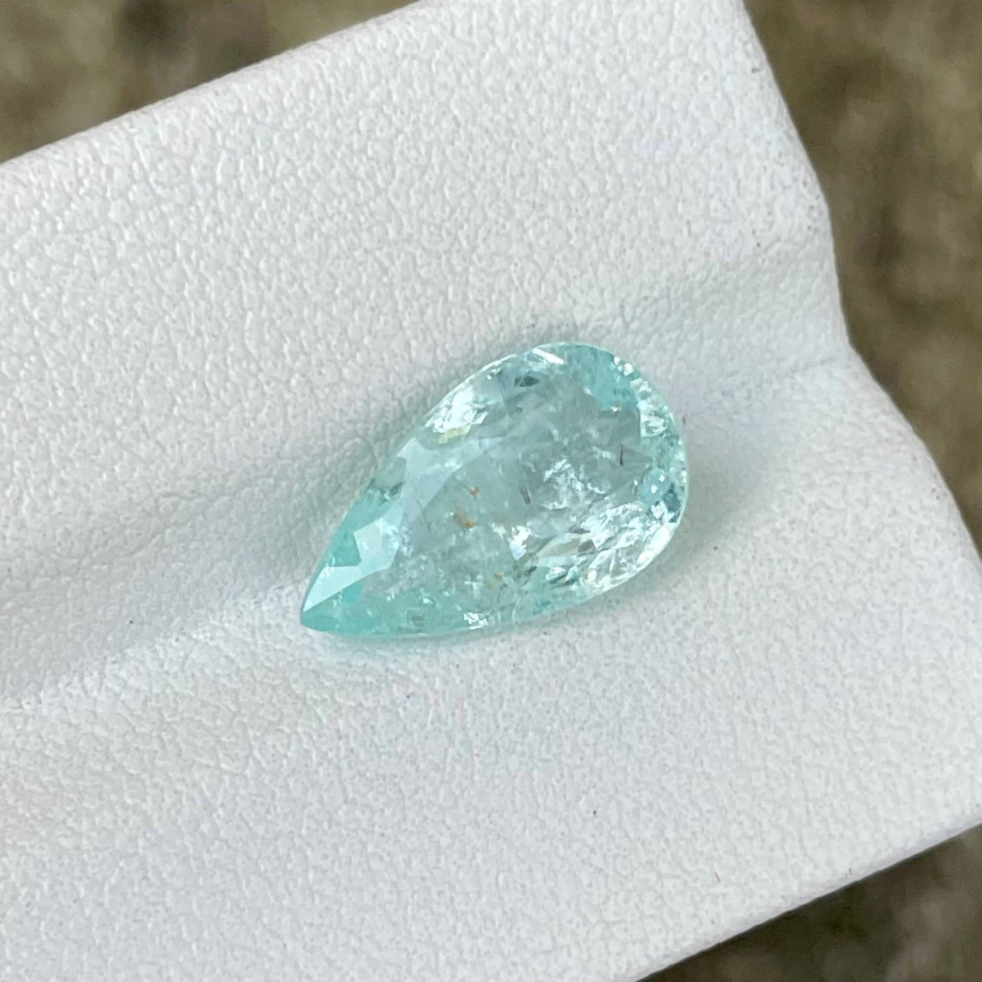 3.46 Carat Certified Paraiba Tourmaline