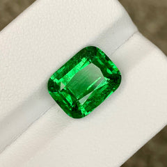 6-61-carats-verdant-green-tsavorite-garnet-cushion-modified-cut-tanzania
