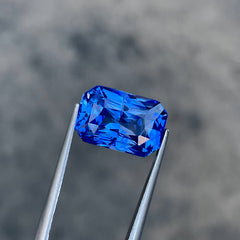 8.47 Carat Cornflower Blue Sapphire