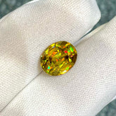 5.80 Carats Fire Effect Sphene Stone