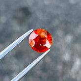 1.71 carats Orange Red Hessonite Garnet