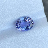 2.18 Carats Blue Tanzanite Oval Stone