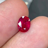 1.43 carats AIGS Lab Certified Ruby