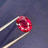 4.80 Carats Red Burmese Oval Spinel