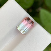 3.40 Carat Bi Color Tourmaline Stone