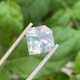 5.60 Carats Faceted Milky Quartz Stone