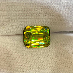 3-76-carats-fire-chrome-sphene-cushion-brilliant-cut-madagascar