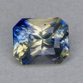 1.55 Carats Parti Sapphire Custom Cut