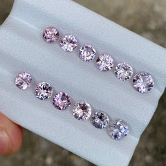 4.46 Carats 13 Piece Pink Spinel Lot