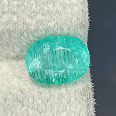 1.60 carats ICA Certified Paraiba Tourmaline Oval Cut from Mozambique