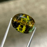 14.59 Ct Certified Natural Alexandrite Oval Cut