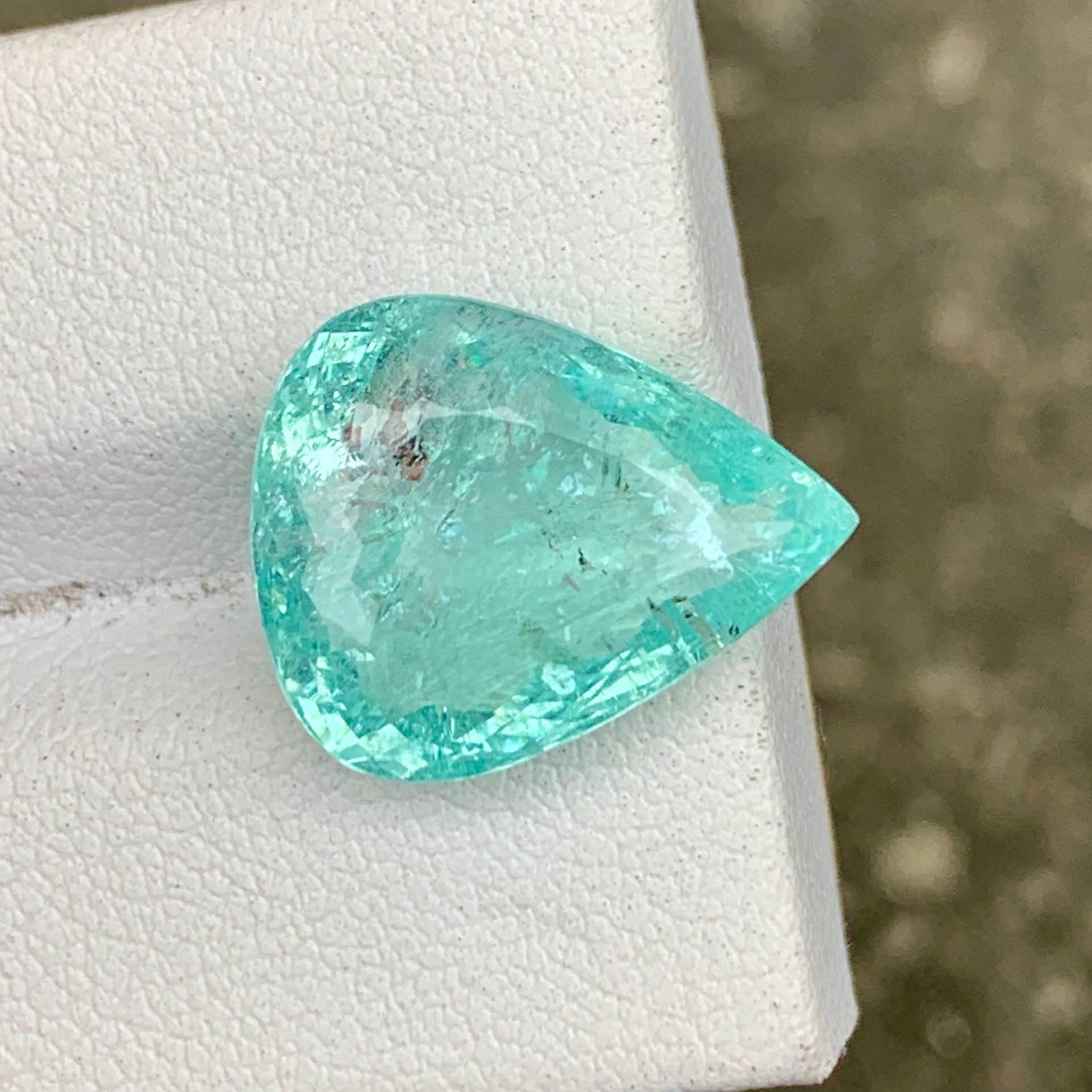 10.12 carats ICA Certified Paraiba Tourmaline