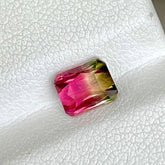 1.32 Carats Bi Color Tourmaline Stone