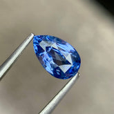 1.04 Ct Certified Cobalt Blue Spinel Pear