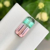 4.55 Carats Bi Color Tourmaline Stone