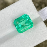 6.33 Carat Vivid Green Emerald