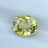 Glamorous Yellow Chrysoberyl 1.65 carats Oval Shape Natural Sri Lankan Gemstone