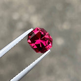 1.63 Carat Reddish Pink Garnet Stone