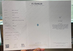 1.42 Carat Certified Paraiba Tourmaline