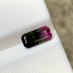 2.32ct Natural Bi-Color Tourmaline Emerald