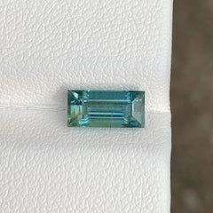 1.18ct Deep Blue Aquamarine Baguette Cut