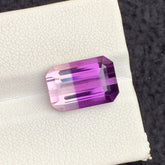 6.55 carats Bi Color Amethyst Stone