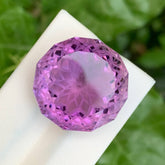 37.85 Carats Frosted Purple Amethyst