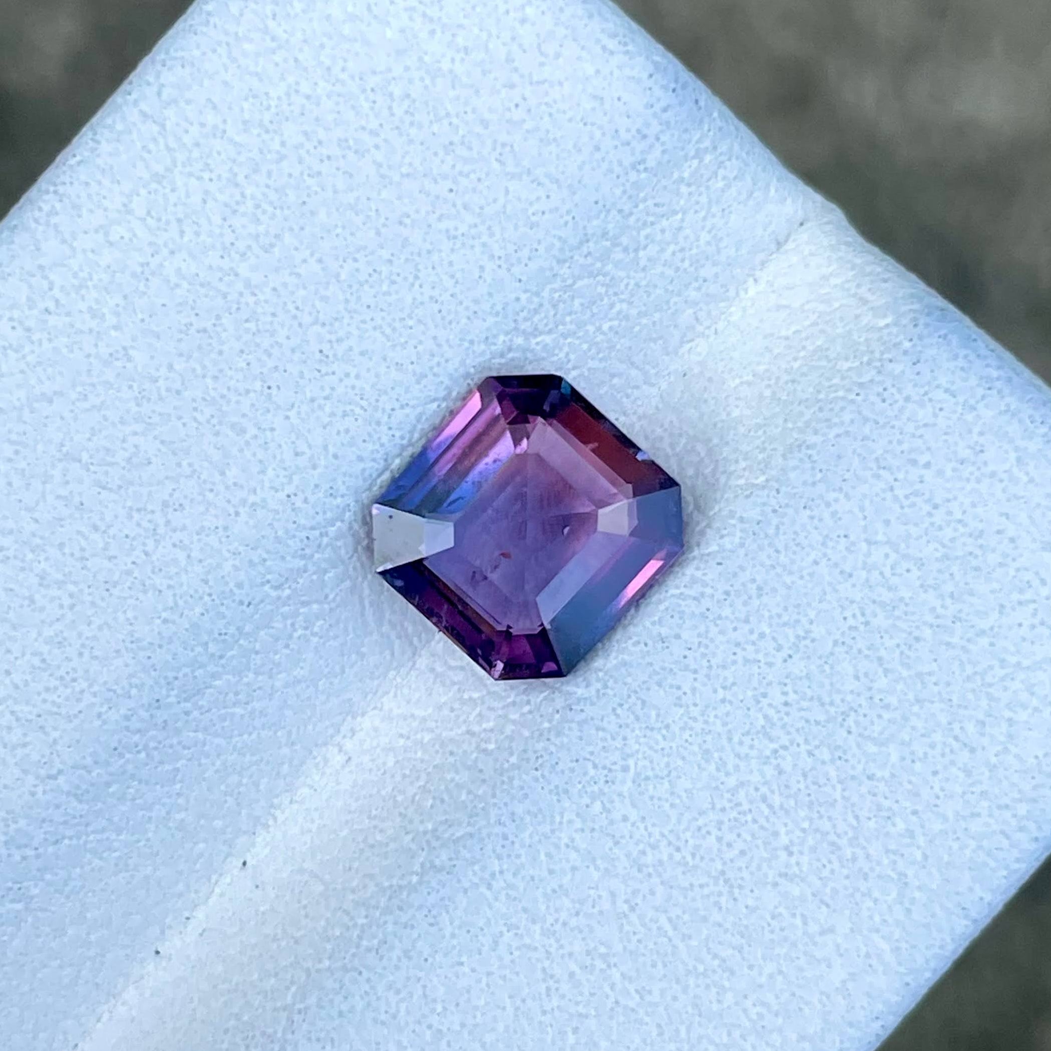 2.04 Carats Rare Bicolor Sapphire