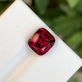 4.45 Carat Umbalite Garnet Cushion Cut