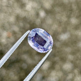 2.44 Carats Bluish Violet Sapphire Gem