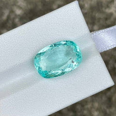 8.64 Carat Certified Paraiba Tourmaline
