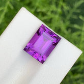 7.00 Carats Baguette Amethyst Stone