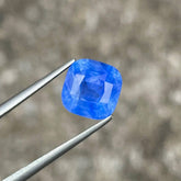5.02 Carats Opal Effect Blue Sapphire