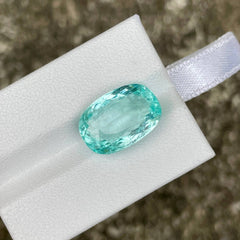 8.64 Carat Certified Paraiba Tourmaline
