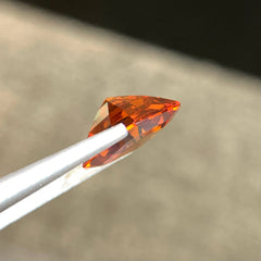 3-96-carats-bright-orange-spessartite-garnet-asscher-cut-tanzania