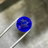 10.08 Carat Royal Blue Round Sapphire