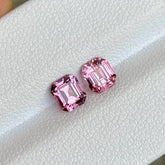 1.53 Carats Burmese Pink Spinel Pair