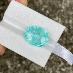 9.67 Carat Certified Paraiba Tourmaline