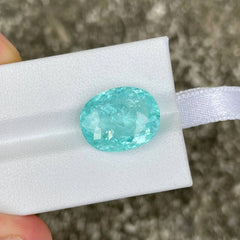 9.67 Carat Certified Paraiba Tourmaline
