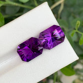 12.50 carats Royal Amethyst Pair Gems