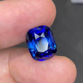 9.06 Carats Vivid Blue Sapphire Stone