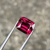 5.60 Carats Pinkish Red Garnet Stone
