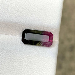 2.32ct Natural Bi-Color Tourmaline Emerald