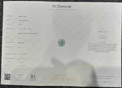 9.23 Carat Certified Paraiba Tourmaline