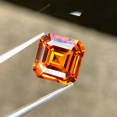 3-96-carats-bright-orange-spessartite-garnet-asscher-cut-tanzania