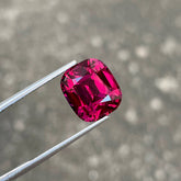 8.03 Carat Pinkish Red Garnet Stone