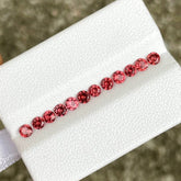 1.57 Ct Peach Round Garnet Lot